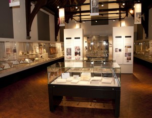 New exhibition gallery, Palace Green Library, University of Durham